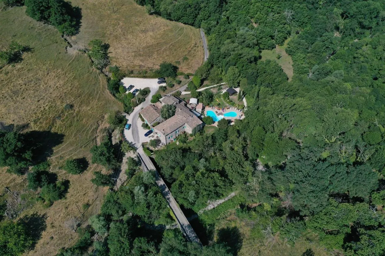 לינה וארוחת בוקר Saint-Martin-le-Supérieur Ferme Du Pic D'Allier